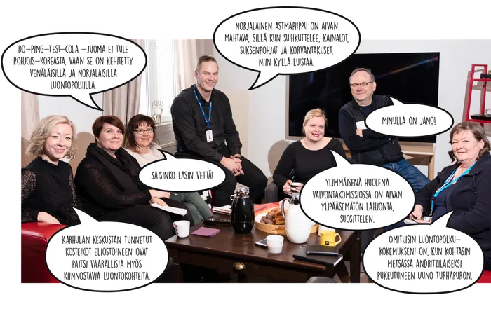 Luontopolku kutsuu taas huuhailemaan